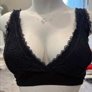 SO Black Lace Bralette